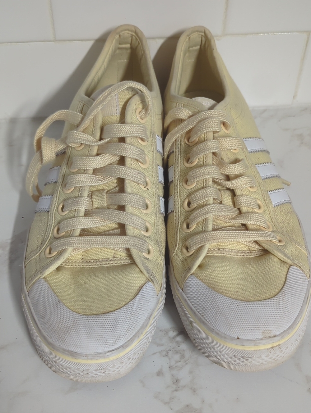 MENS ADIDAS NIZZA PLATFORM SHOES